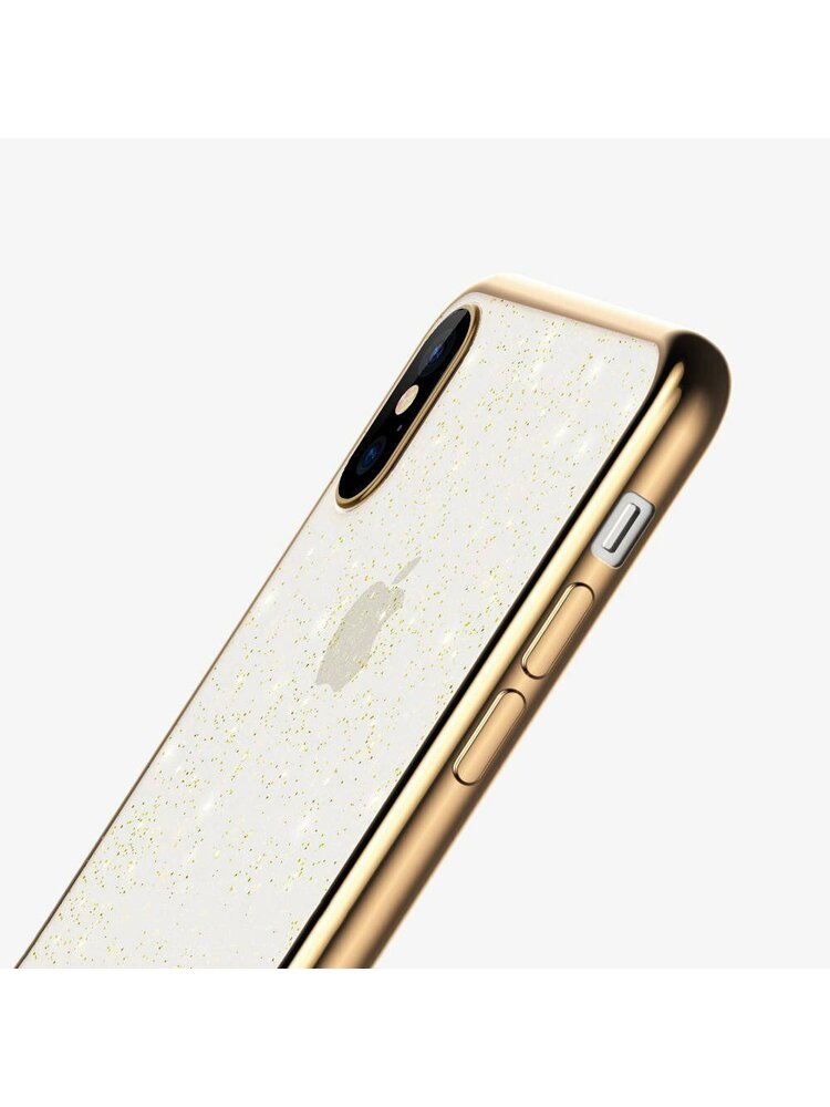 Dėklas IPHONE 11 SULADA Glitter gold