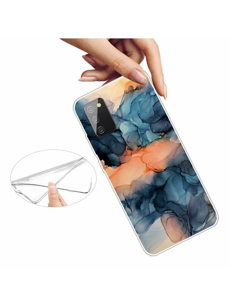 Case SAMSUNG GALAXY A02S Slim Case Art Clear TPU Marble