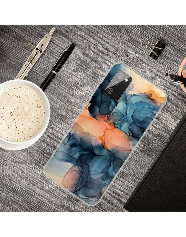 Case SAMSUNG GALAXY A02S Slim Case Art Clear TPU Marble