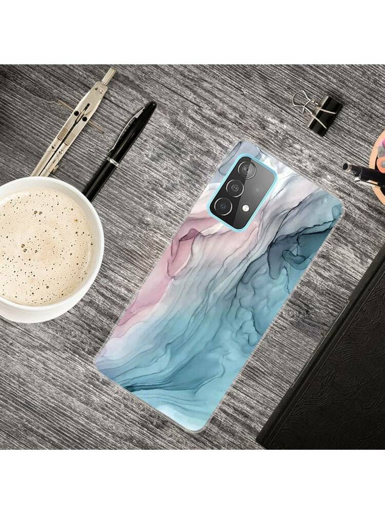 Dėklas „SAMSUNG GALAXY A72 5G / A72 4G“ plonas dėklas „Art“ TPU apsauga marmurinis
