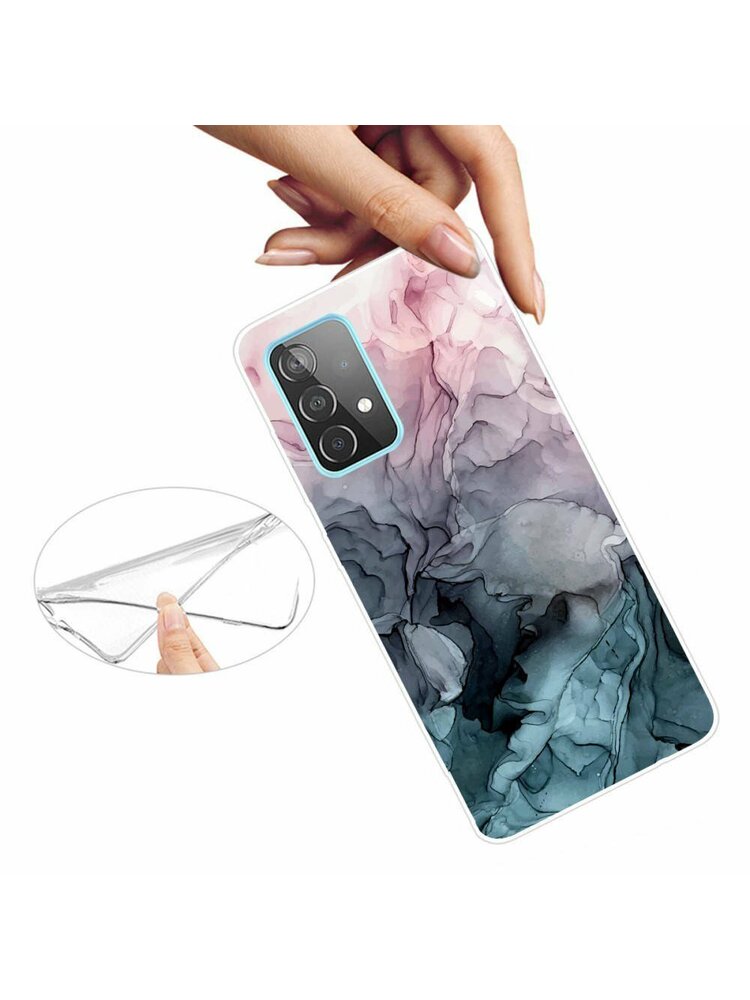 Dėklas „SAMSUNG GALAXY A72 5G / A72 4G“ plonas dėklas „Art“ TPU apsauga marmurinis 