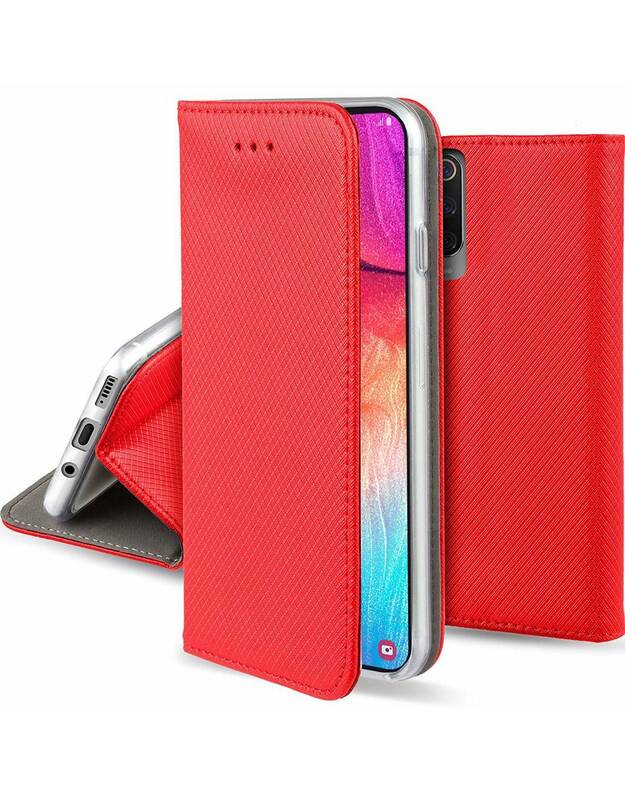 Dėklas „XIAOMI MI 11 Flip Magnet“ raudonas