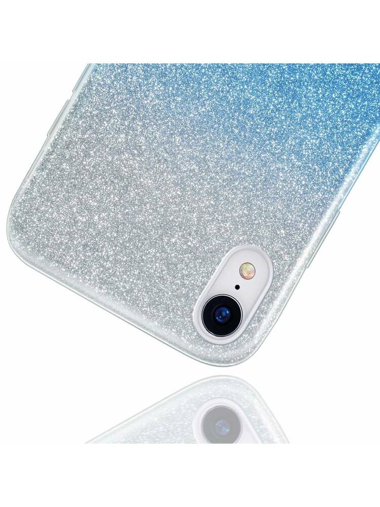„Case XIAOMI MI 11 Glitter“ sidabro ir mėlynos spalvos