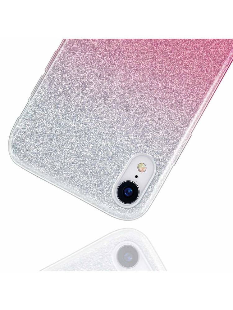 „Case XIAOMI MI 11 Glitter“ sidabro ir rausvos spalvos