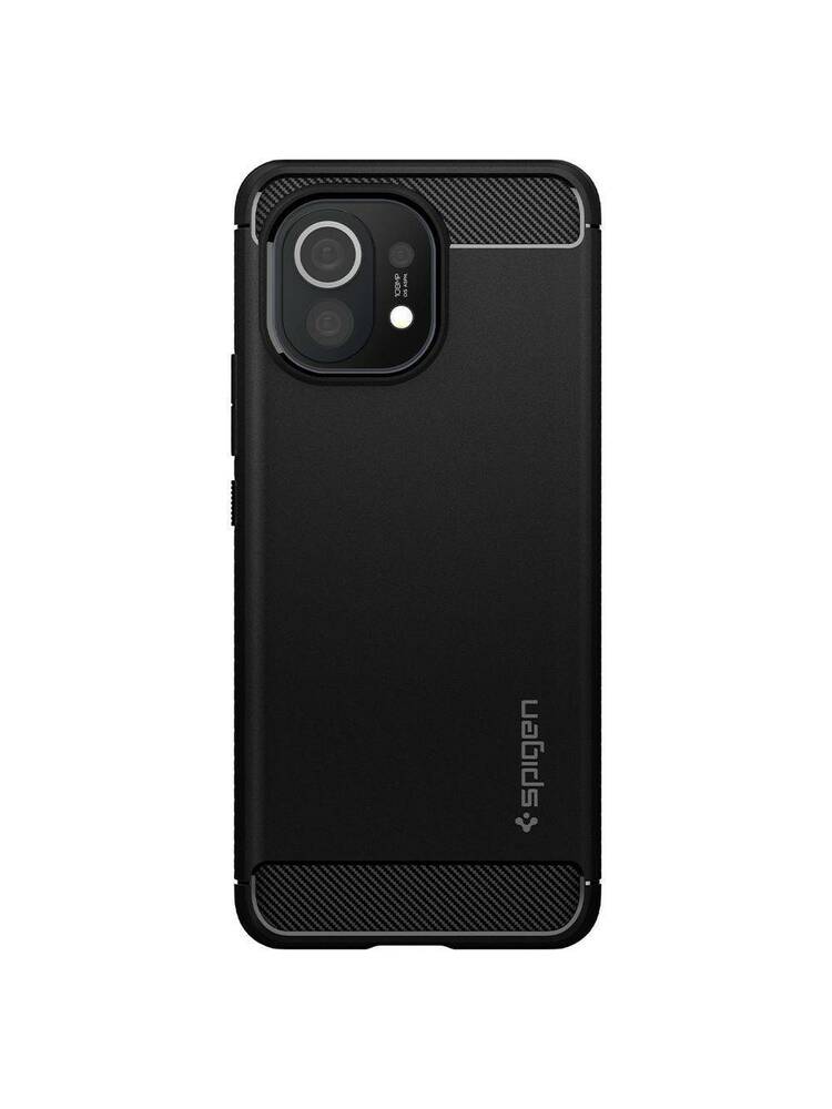 Dėklas „XIAOMI MI11 Spigen Rugged Armor Matte black“
