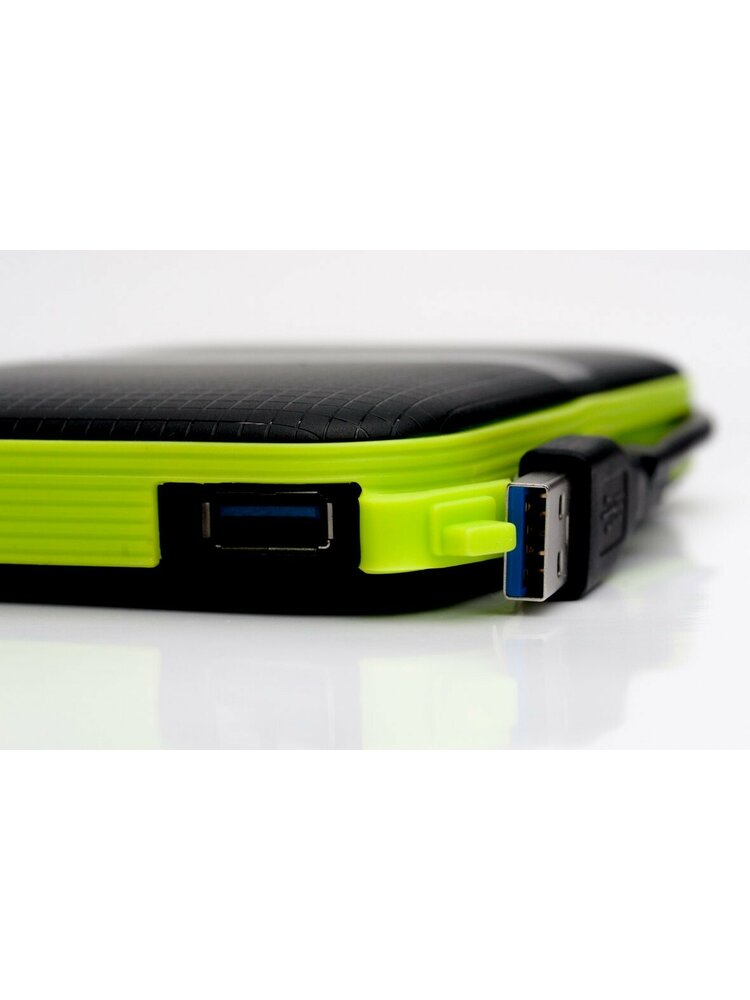 Silicon Power Armor A60 1TB 2.5 ", USB 3.1, juoda / žalia