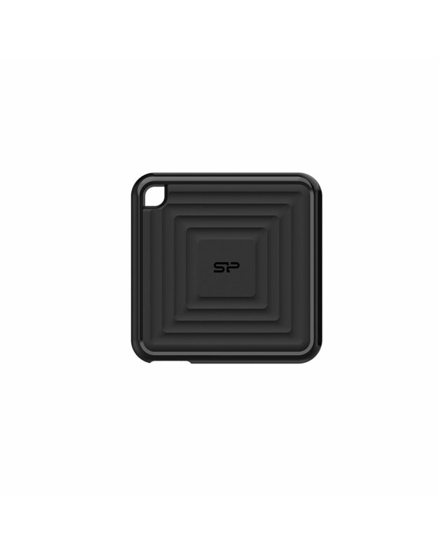 „Silicon Power Portable SSD PC60“ 480 GB, USB 3.2, juodas