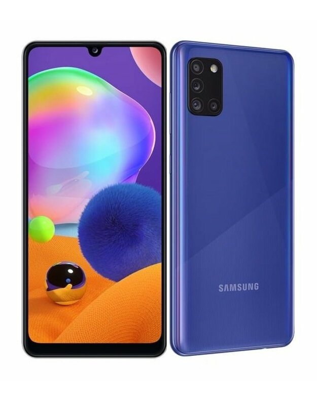 „Samsung Galaxy A31 Prism Crush Blue