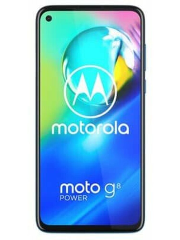 „Motorola Moto G8 Power Blue