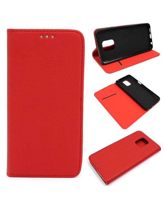 Išmanusis magnetas, skirtas „Xiaomi Redmi Note 9S“ raudonas