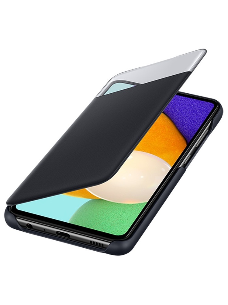 Originalus „Samsung Galaxy A52 5G S View“ piniginės dangtelis EF-EA525