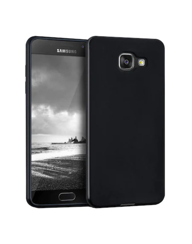 Apsauginis dangtelis Samsung Galaxy A5 (2017) / A520, minkštas silikonas, juodas