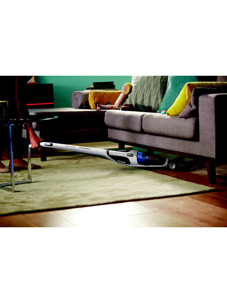 „PHILIPS POWERPRO DUO STICK 2-IN-1 FC6171 / 01 LIČIO 25V,„ STAR WHITE “,„ POWERCYCLONE TECHNLOGY “,„ TRIACTIVE TURBO “ANTGALIS