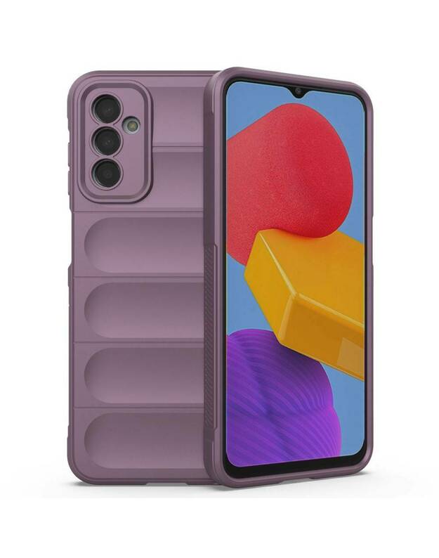 Dėklas SAMSUNG GALAXY M13 Silky Shield levandų