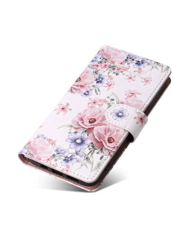 Dėklas SAMSUNG GALAXY M13 Tech-Protect Wallet Blossom Gėlių raštas