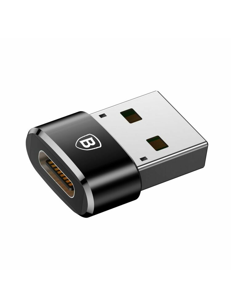 „Baseus“ USB-C į USB-A adapteris 5A (juodas)
