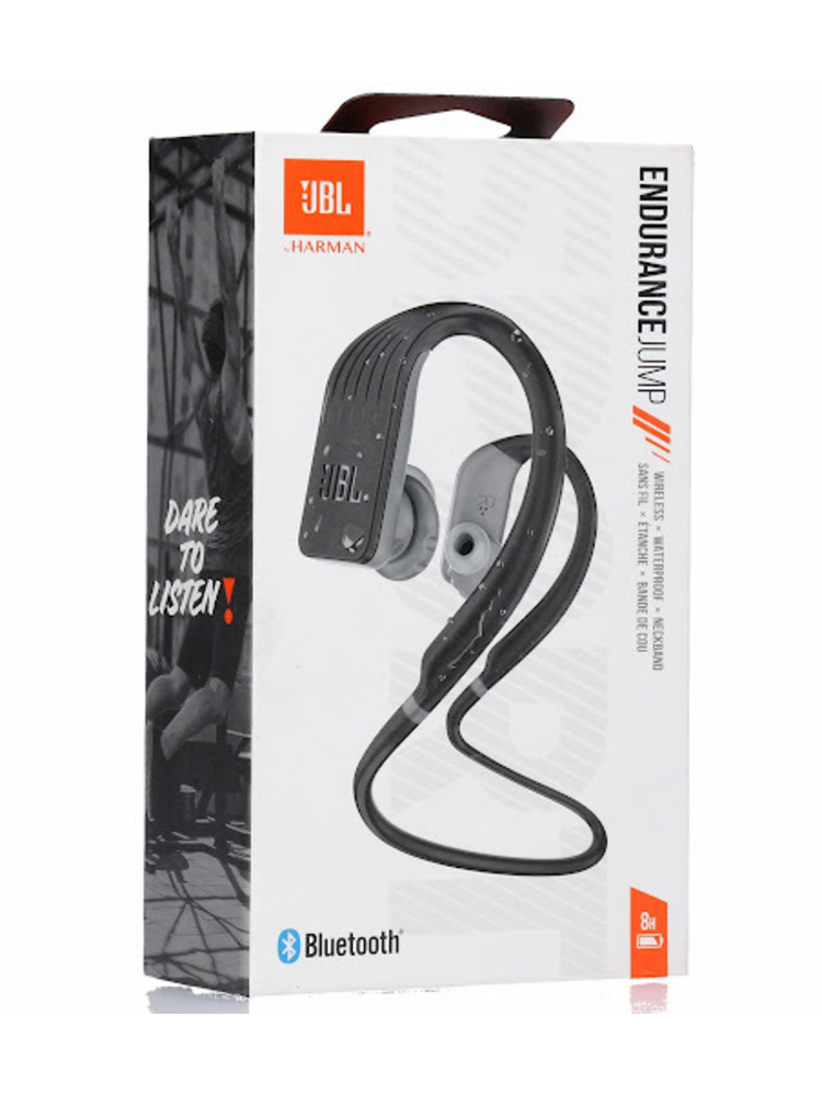 Belaidės ausinės JBL Endurance Jump Sport juodos