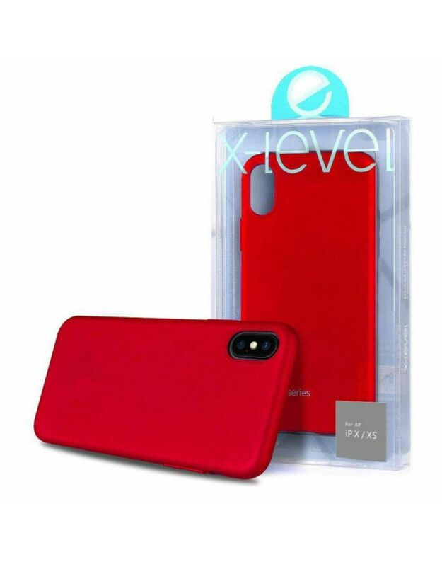 „X -Level“ Phone 7 Plus“ ir „iPhone 8 Plus“ - raudonas