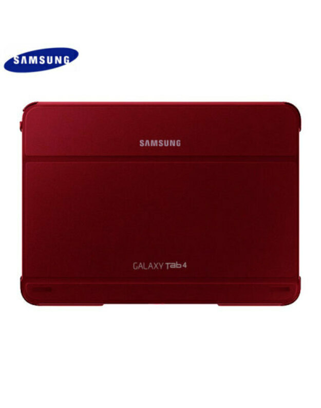 Samsung Galaxy Tab 4 10.1 knygos viršelis – slyvų raudona
