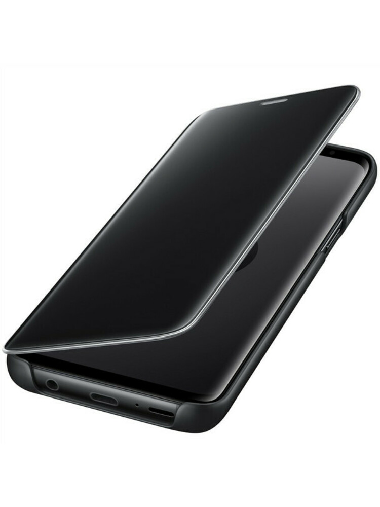 ORIGINALUS Samsung S9 dėklas knygutė , Samsung ZG960CBE Clear View“  Black