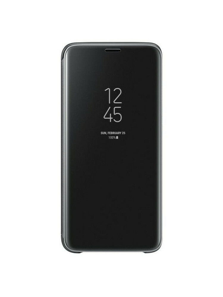 ORIGINALUS Samsung S9 dėklas knygutė , Samsung ZG960CBE Clear View“  Black