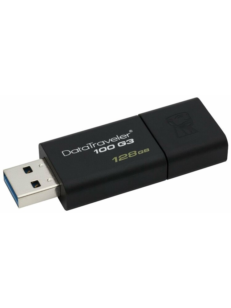 Atmintinė KINGSTON DataTraveler 100 G3 128 GB, USB 3.0