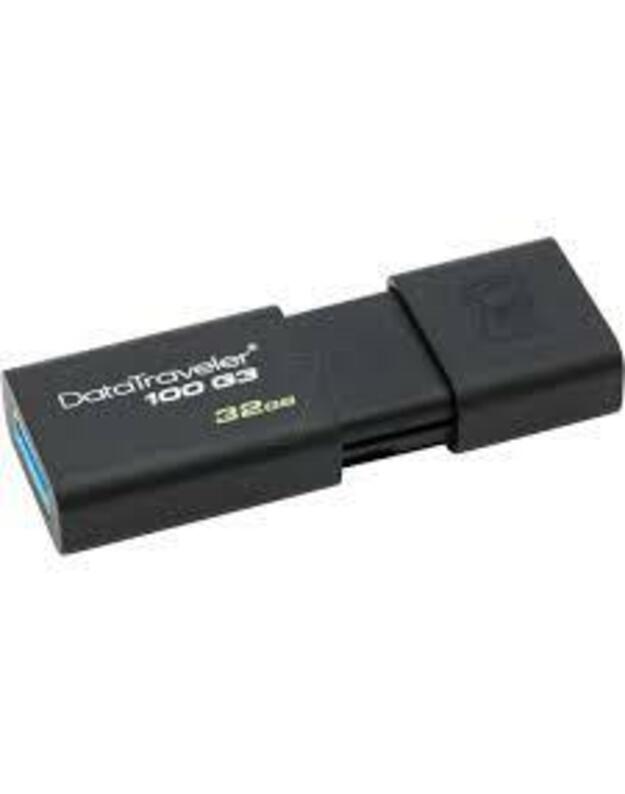 Atmintinė KINGSTON DataTraveler 100 G3 32 GB, USB 3.0