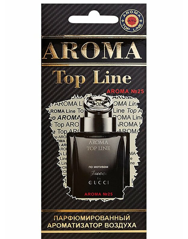 AROMA TOP LINE / Aromatinis oro kartonas TOP LINE Aromatas Nr. 25 „ Gucci“ 