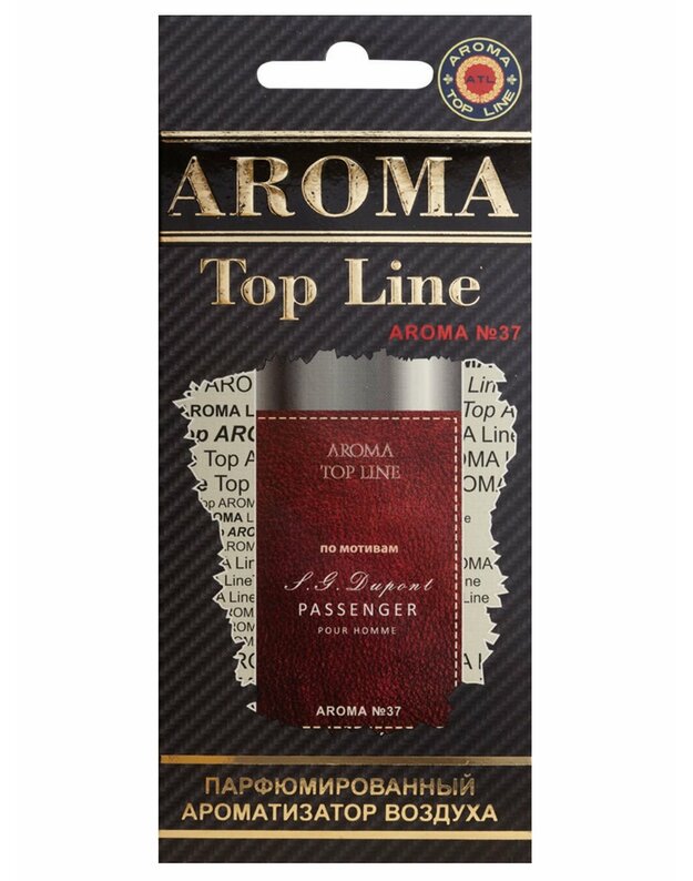 AROMA TOP LINE / Aromatinis oro kartonas TOP LINE Aromatas Nr. 37 „ Passenger“ 