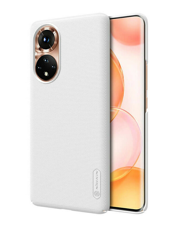 Baltas dėklas Huawei Nova 9 / Honor 50 telefonui "Nillkin Frosted Shield"