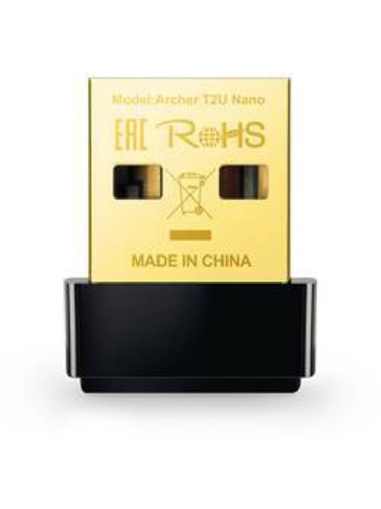 „TP-LINK Archer T2U Nano“ „Wi-Fi“ adapteris USB 2.0 600 Mbps