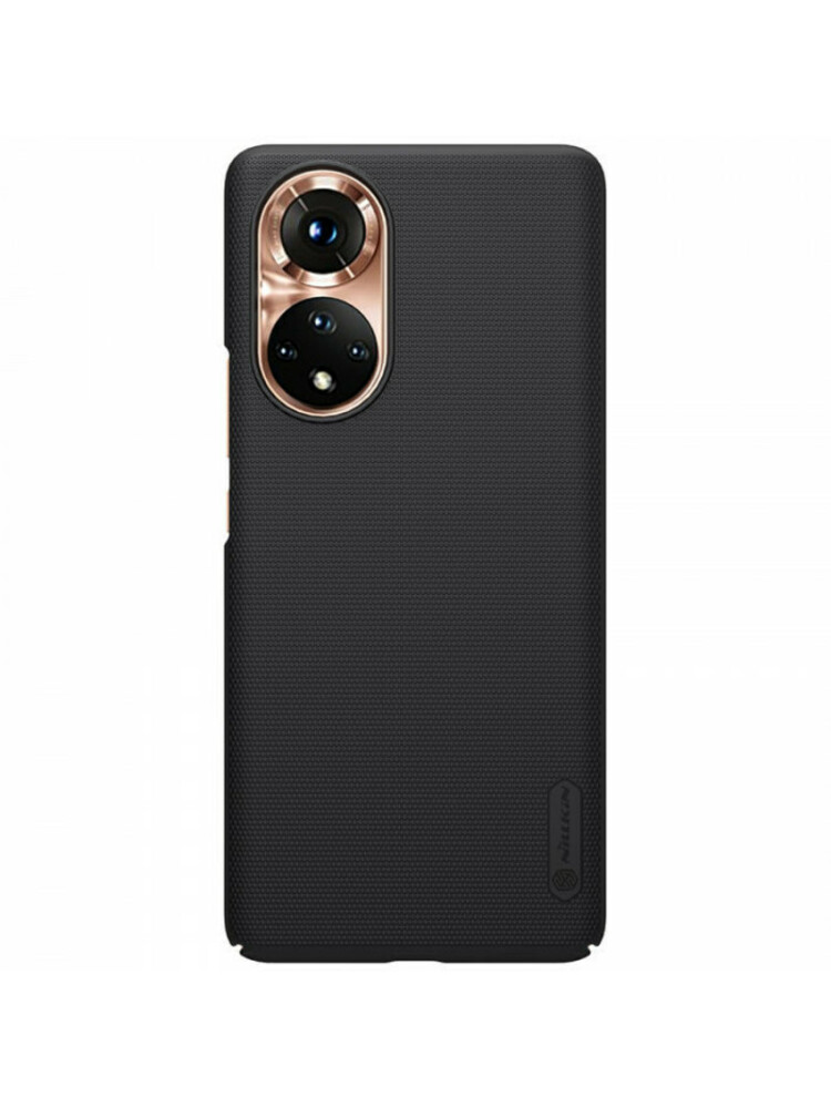 Juodas dėklas Huawei Nova 9 / Honor 50 telefonui "Nillkin Frosted Shield"