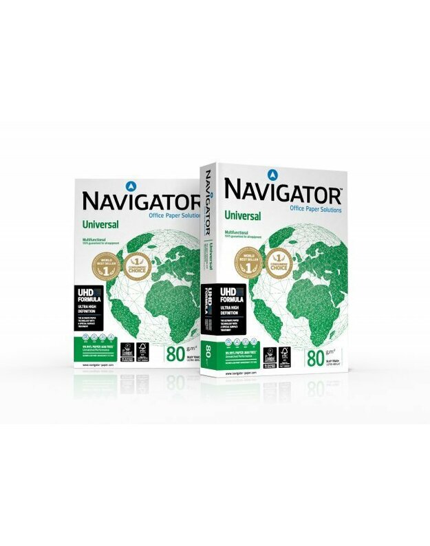 Biuro popierius Navigator, A4, 80g, 500 lapų
