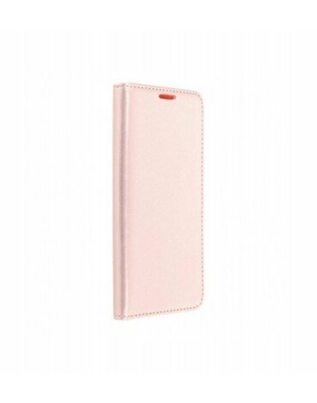 „Samsung Galaxy S21 5G Pink“ piniginės dėklas „Magnet Book“
