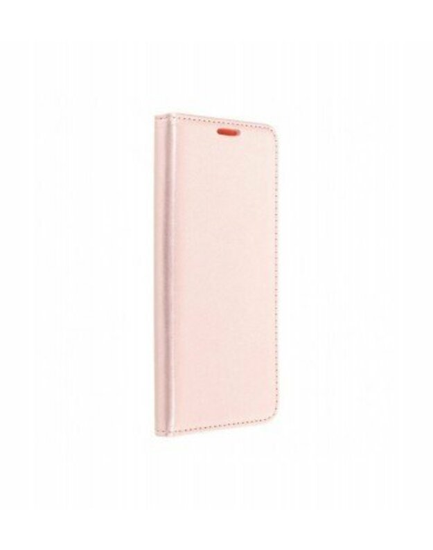 „Samsung Galaxy S21 5G Pink“ piniginės dėklas „Magnet Book“