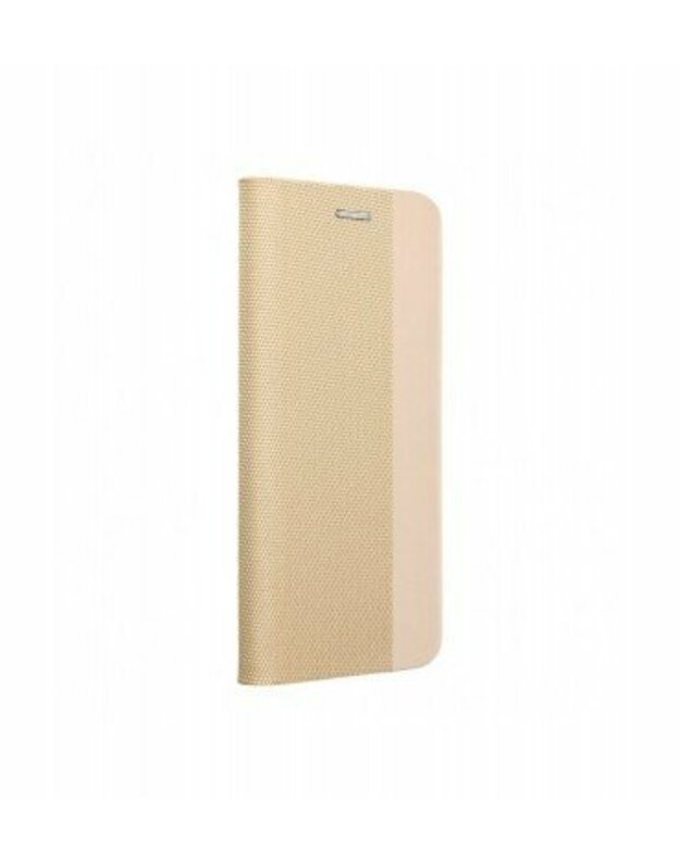 Piniginės dėklas SENSITIVE Book for Samsung Galaxy A41 Gold