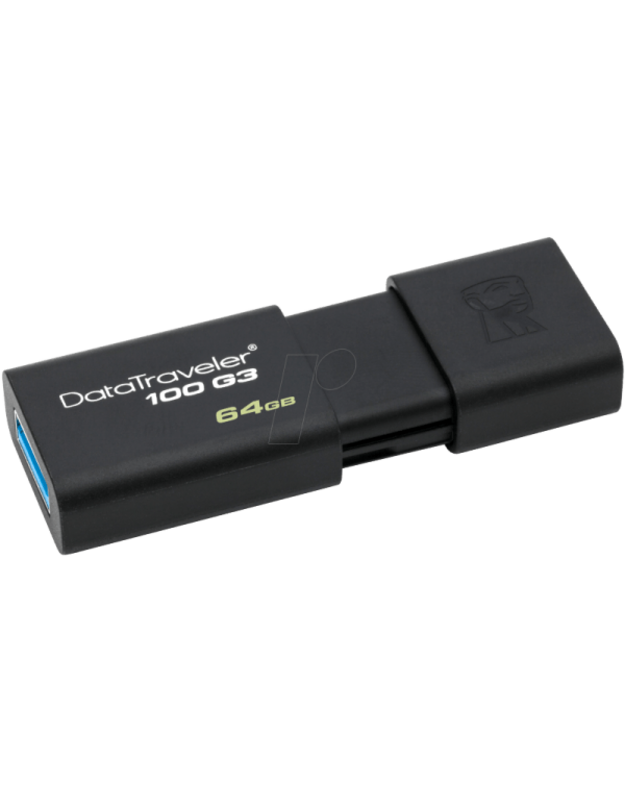 Atmintinė KINGSTON DataTraveler 100 G3 64 GB, USB 3.0