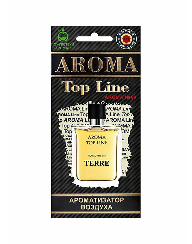AROMA TOP LINE / Aromatinis oro kartonas TOP LINE Aromatas Nr. S69 „ Terre“ 