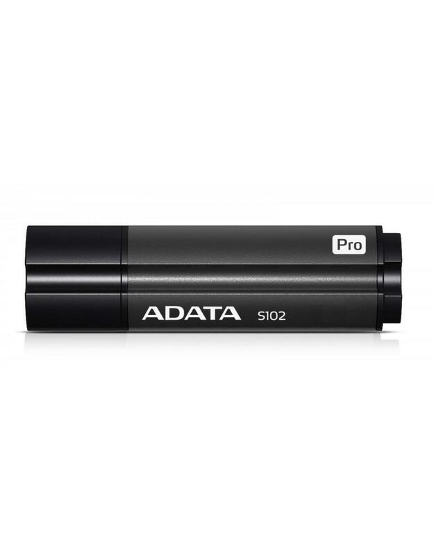 Atmintinė A-data S102 PRO 128GB, USB 3.0, Pilka