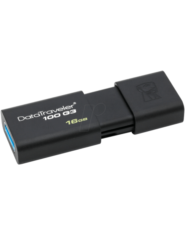 Atmintinė KINGSTON DataTraveler 100 G3 16 GB, USB 3.0