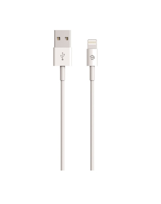 Devia kabelis Smart USB - Lightning 2,0 m 2,1A baltas