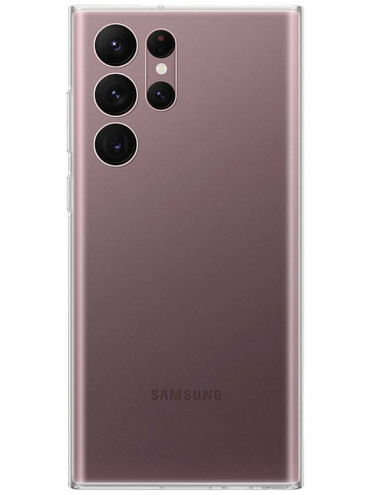 Samsung Galaxy S22 Ultra PLONA SKAIDRI SILIKONINĖ NUGARĖLĖ