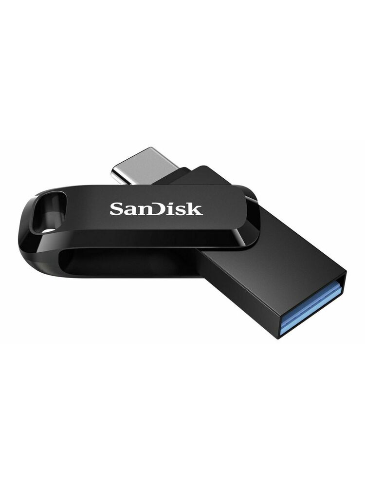 USB raktas Sandisk 128GB USB Type-C ir USB  Ultra Dual Drive Go Black SDDDC3-128G-G46