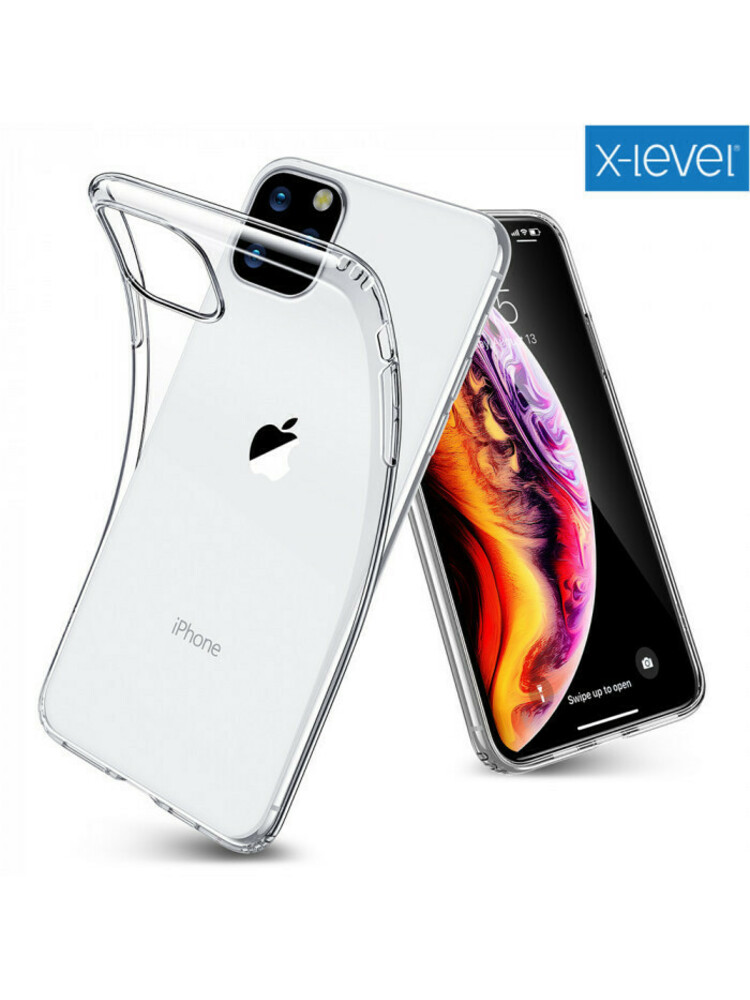 Dėklas X-Level Antislip/O2 Apple iPhone 12/12 Pro skaidrus