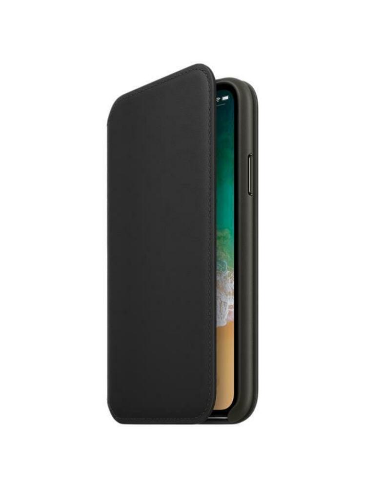 iPhone X Leather Folio - Black | MQRV2ZM/A