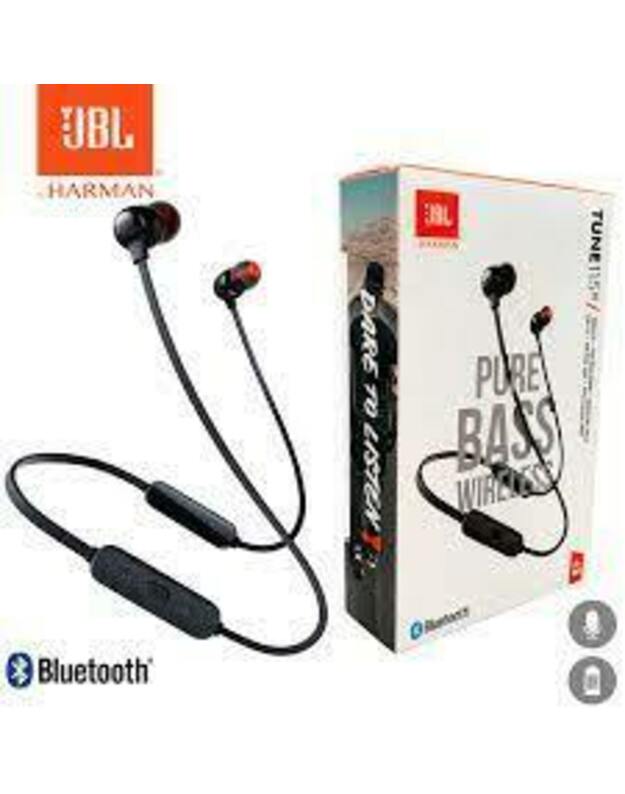 Belaidės ausinės JBL Tune T115BT juodos