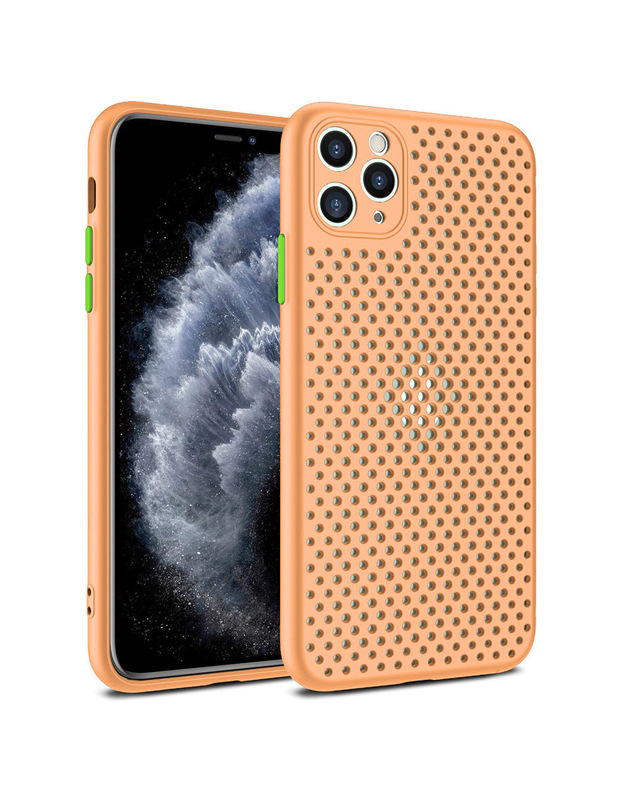 telefono dėklas Breath Case for Iphone XR rožinis auksas