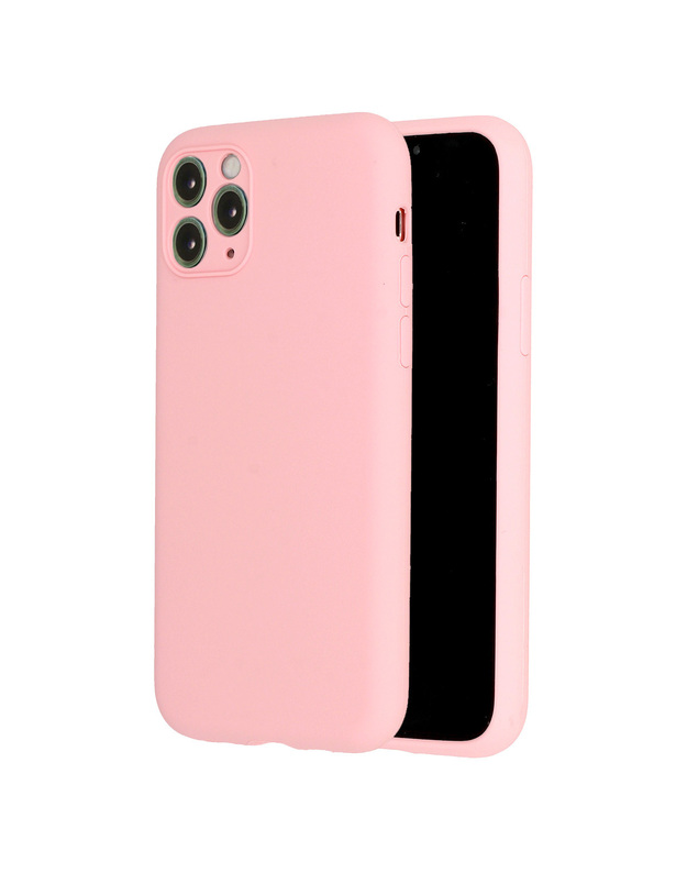 Vennus Silicone Lite silikoninis dėklas skirtas Iphone 13 šviesiai rožinis