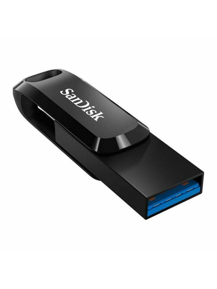 USB raktas Sandisk 128GB USB Type-C ir USB  Ultra Dual Drive Go Black SDDDC3-128G-G46