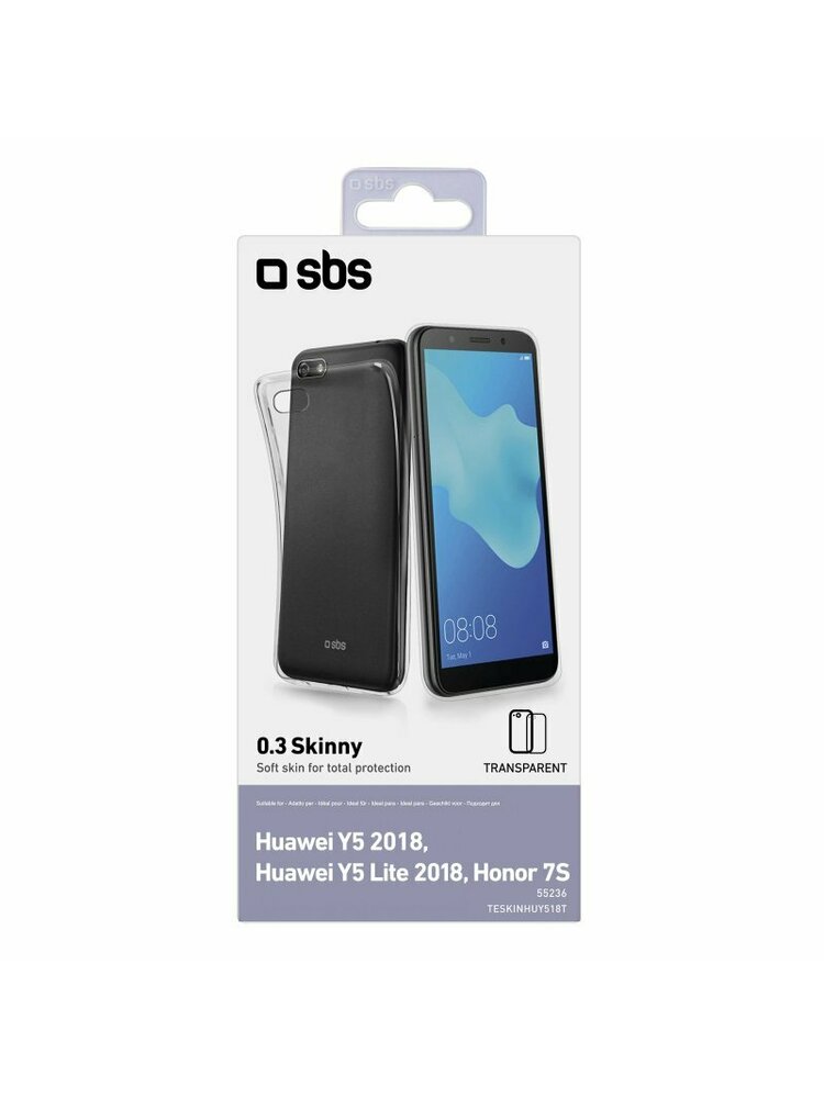 Huawei Honor 7s Skinny Cover By SBS Transparent